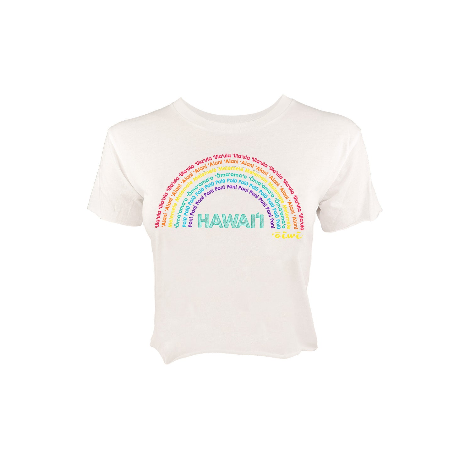 Anuenue Wahine Crop Tee