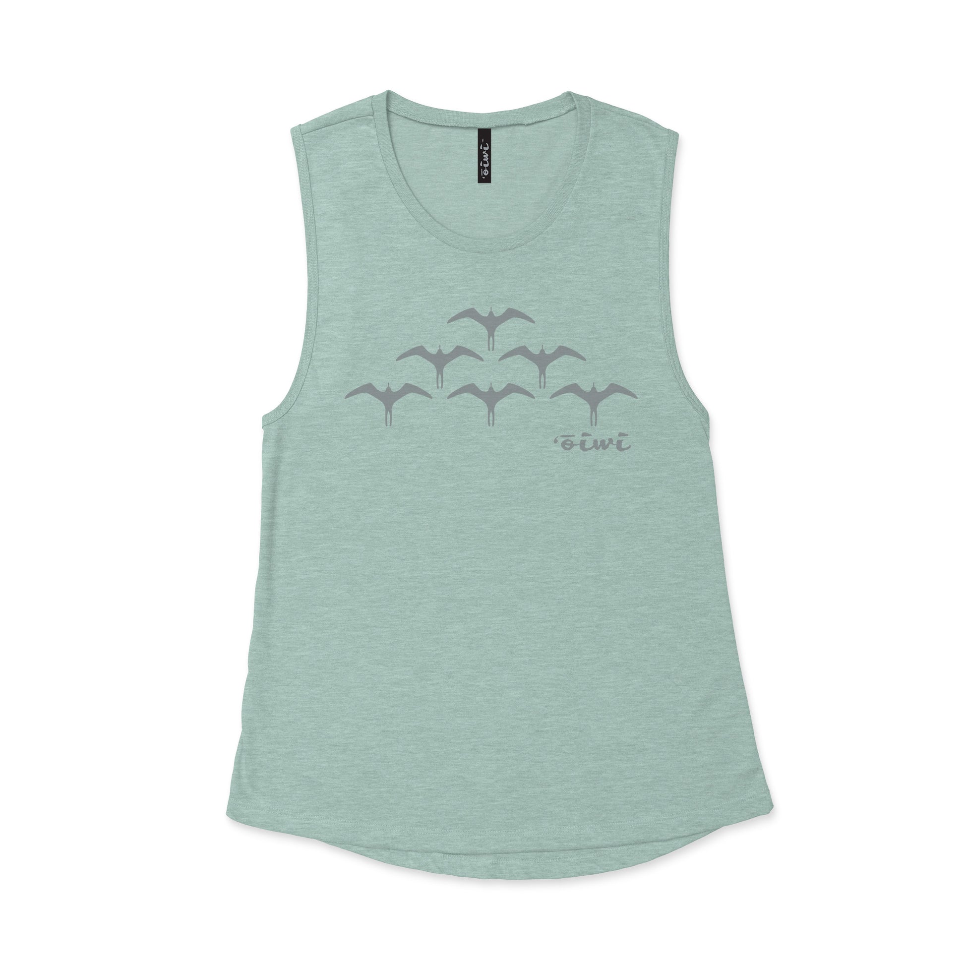 Iwa Wahine Tank Tee - Oiwi