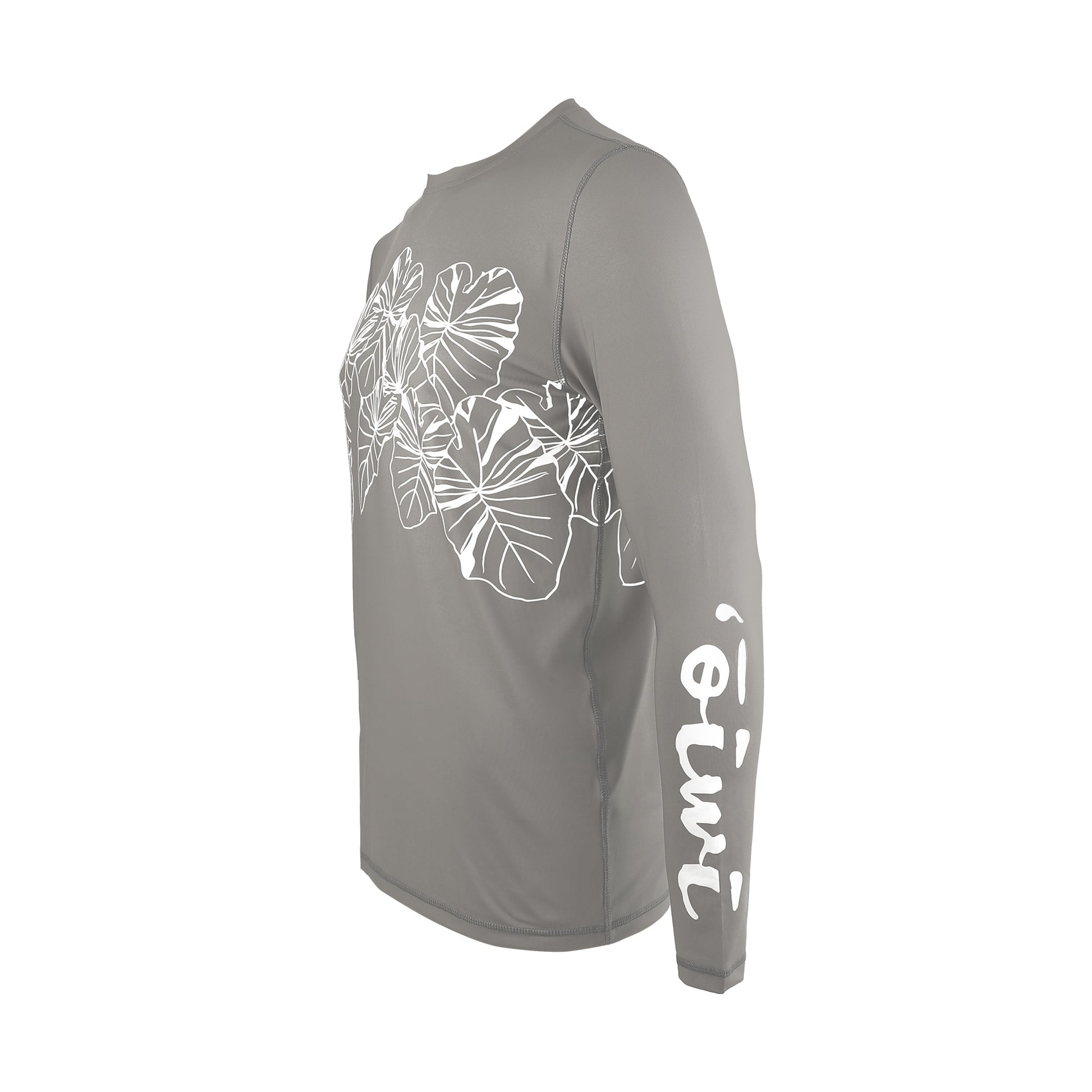 Kalo Organic Long Sleeve UPF 30 Shirt in Charcoal - Oiwi